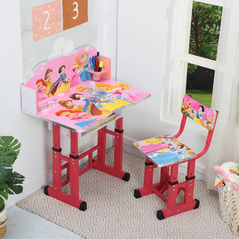 Kids study Table & Chair with Adjustable Height